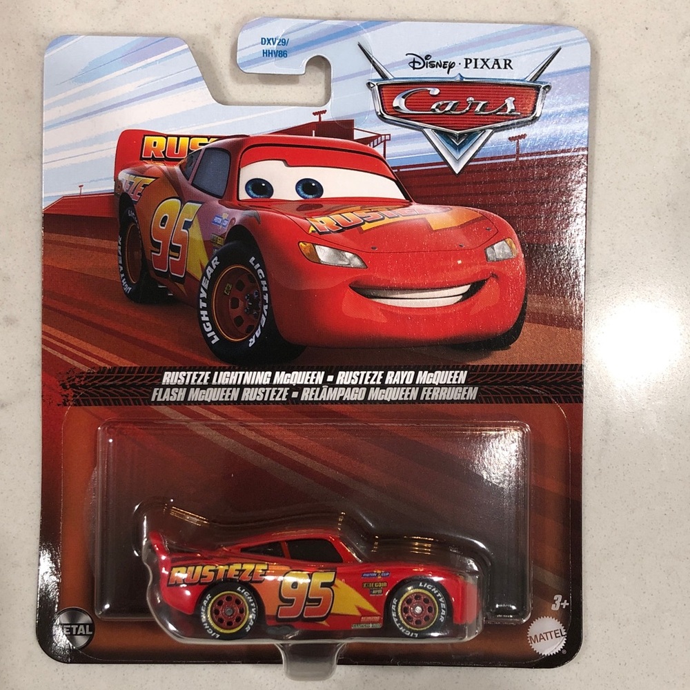 Pixar Cars Rusteze Lightning McQueen Toy Car